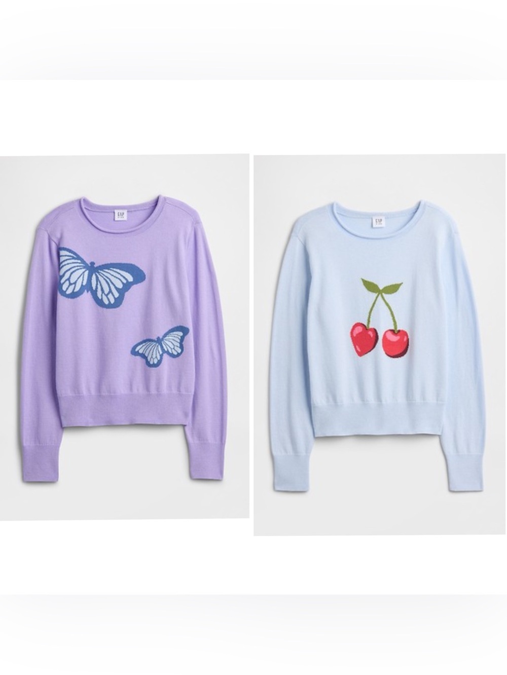 Gap Kids Relaxed Rollneck Sweaters (2fer) Size L